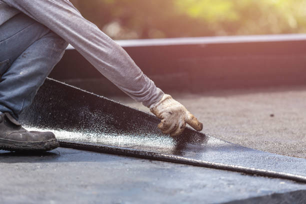 Professional Emergency Waterproofing technician working in Wilson, NY